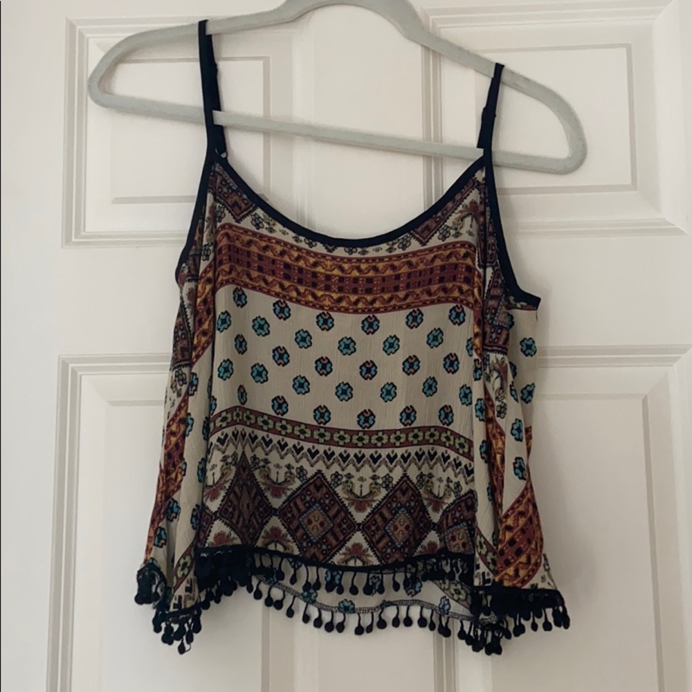 Boho crop top